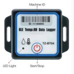 TZ-BT04 Bluetooth temperature & humidity datalogger code ID