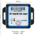 TZ-BT04 Bluetooth temperature & humidity datalogger dimensions