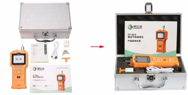 Environmental gas logger package