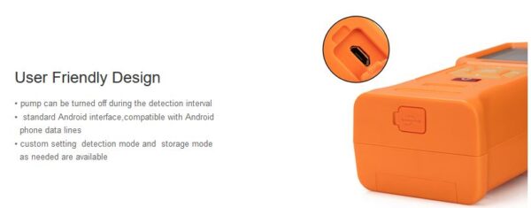 gas meter sensor with datalogging & port