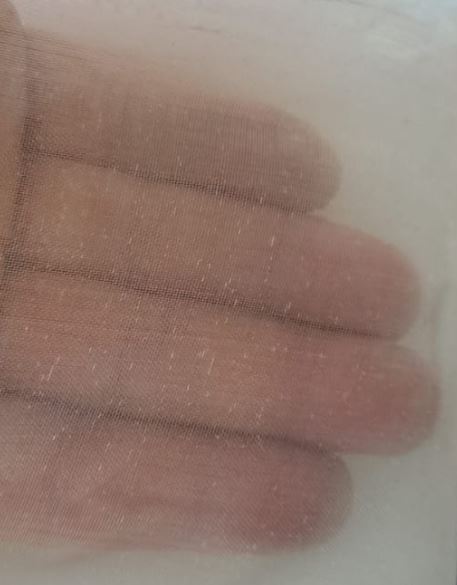 #80 polyethylene mesh net