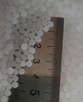 floating bead filter media size