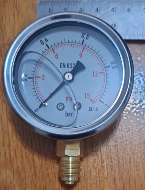 Dial pressure Gauge 1Bar