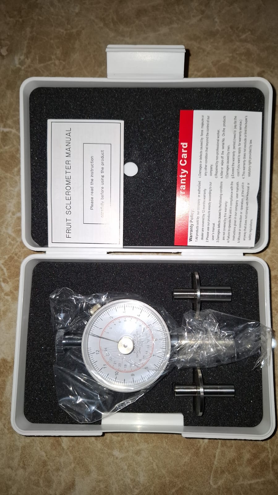 GY-3 fruit hardness with 8mm and 11mm tips