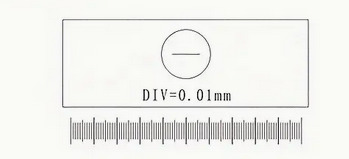 calibration slide 0.01mm-1mm
