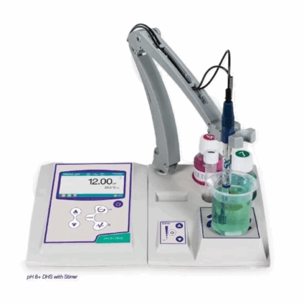 pH 8+ DHS Bench Meter