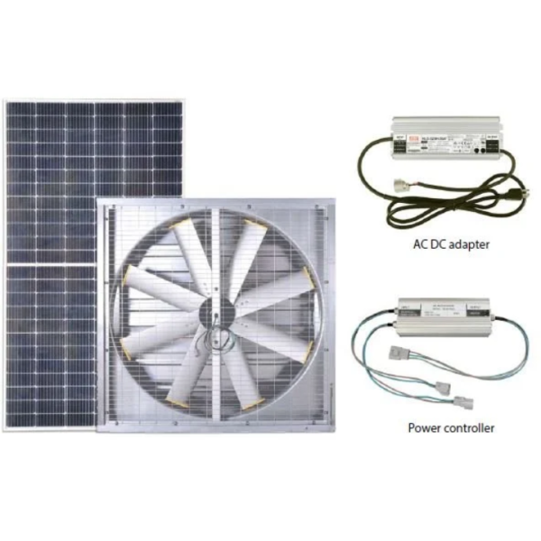 CFW Maxiflow Fan Solar Powered (with shutters)