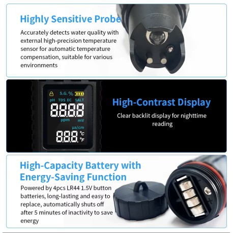 MF-X71 Pocket Type Water Quality Tester