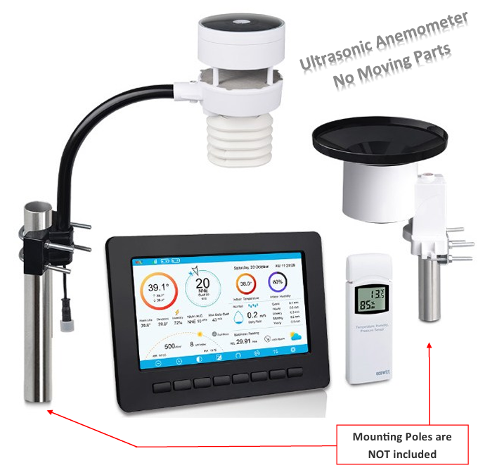 HP2553CA Wireless Weather Station Kit info